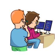 компьютер клипарт мультипликация