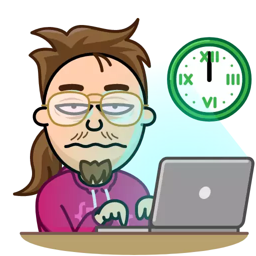 компьютер ноутбук мультфильм