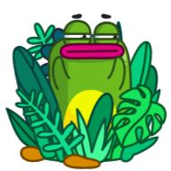 рисование лягушка иллюстрация