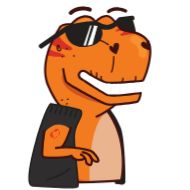 Стикер Dino @Noveo - 9