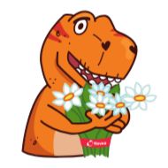 Стикер Dino @Noveo - 6