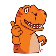 Стикер Dino @Noveo - 4