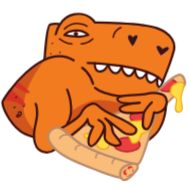 Стикер Dino @Noveo - 3