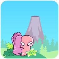 Стикер Диночка @FOXDIZIGNERLIFE - 9