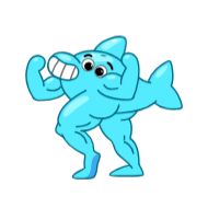 Sticker Dolphin Jumpy - 7