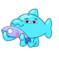 Sticker Dolphin Jumpy - 5