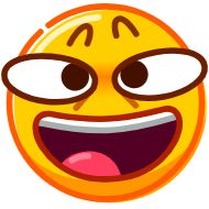 Sticker Droll Emoji • @TgSticker - 9