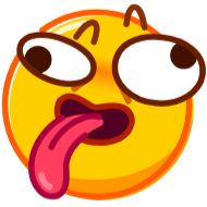 Sticker Droll Emoji • @TgSticker - 8