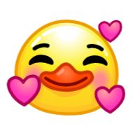 Стикер Duck Emoji • @TgSticker - 11