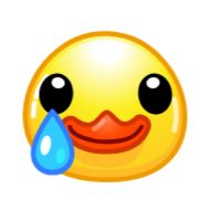 Стикер Duck Emoji • @TgSticker - 9