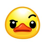 Стикер Duck Emoji • @TgSticker - 6
