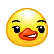 Стикер Duck Emoji • @TgSticker - 3