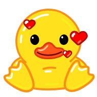 Стикер 🐥Duck by @LilAladin - 6