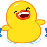 Стикер 🐥Duck by @LilAladin - 3