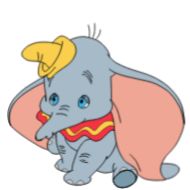 Sticker Dumbo @TGRstickers - 1