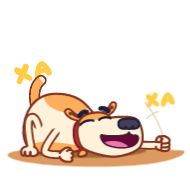 Sticker Eddo the Dog :: @AuthorStickers - 9