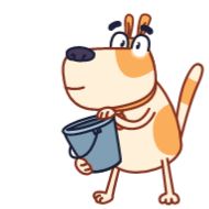 Sticker Eddo the Dog :: @AuthorStickers - 1