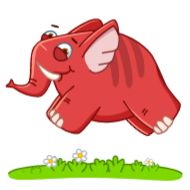 Стикер Elefun Time - 4