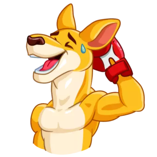 Стикер FighterKangaroo - 1