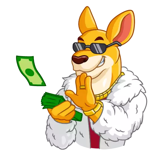 Sticker FighterKangaroo - 1