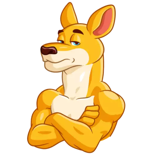 Sticker FighterKangaroo - 1