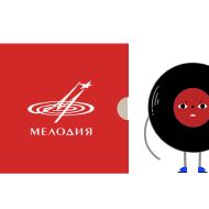 Стикер Фирма «Мелодия» - 2