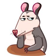 animated cartoon drawing mammal