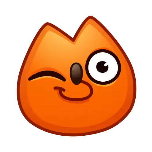 Sticker FoxEmojiAnim - 1