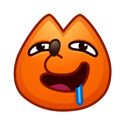 Sticker FoxEmojiAnim - 1