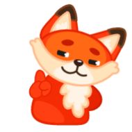 Sticker Fox 🦊 - @Awastick_maydroid - 9