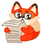 Sticker Fox 🦊 - @Awastick_maydroid - 4