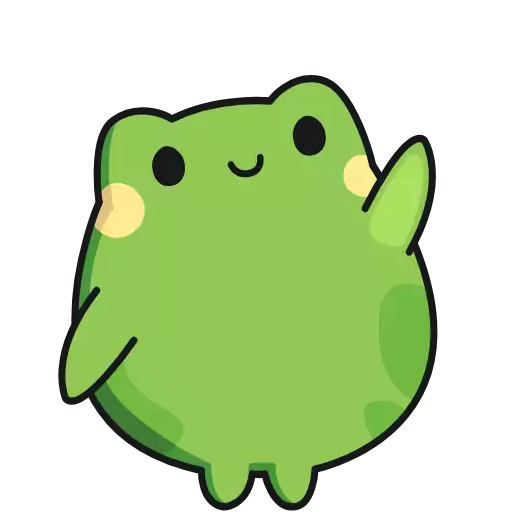 Sticker Froggythecutefrog - 1