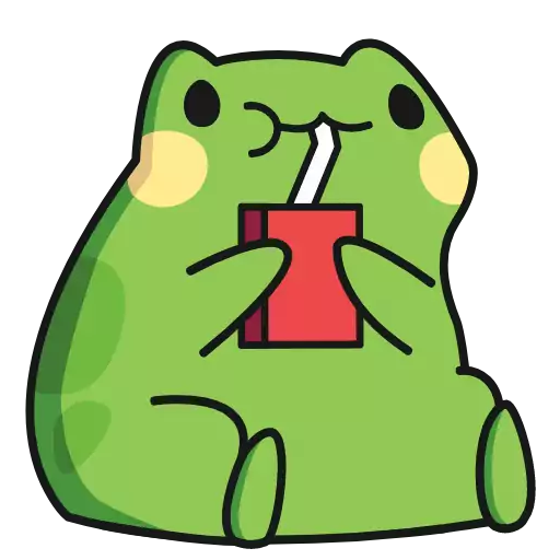 Sticker Froggythecutefrog - 1
