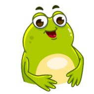frog illustration clipart