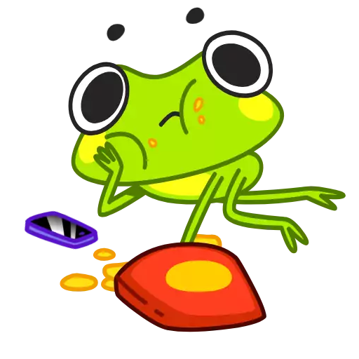 лягушка рисование мультфильм