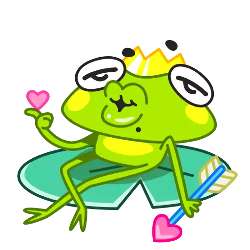 frog drawing clipart