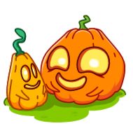 cartoon pumpkin clipart