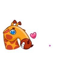 Стикер Giraffe - 4