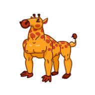 Стикер Giraffe - 1