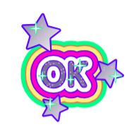 Sticker Глиттер - 0