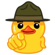 Стикер Gold Duck - 11