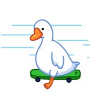 Стикер chpic.su • @Premium_EmojiTG | Гусь - 3