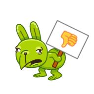 Sticker Green Bun - 9