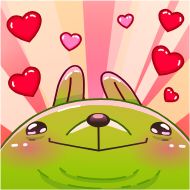 Sticker Green Bun - 5