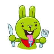 Sticker Green Bun - 2