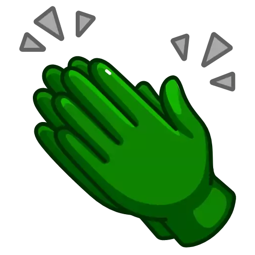Стикер GreenEmojis - 1