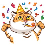 Стикер Grumpy Tiger • @StickBook18 - 10