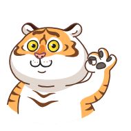 Стикер Grumpy Tiger • @StickBook18 - 4