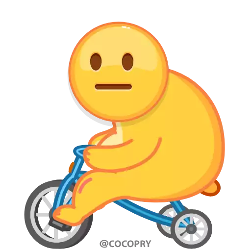 колесо мультфильм смайлик