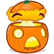 Хеллоуин тыква жёлтый